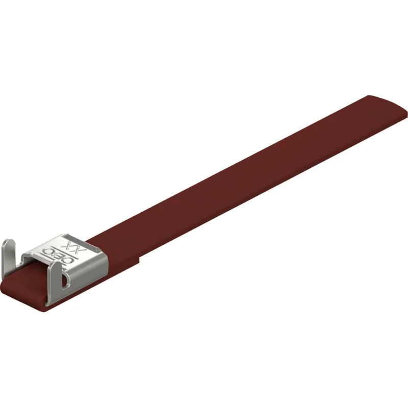 Монтажная лента OBO Bettermann SBF 8-500 A4K с фиксатором, коричневая, 25 шт. в упаковке 6490252