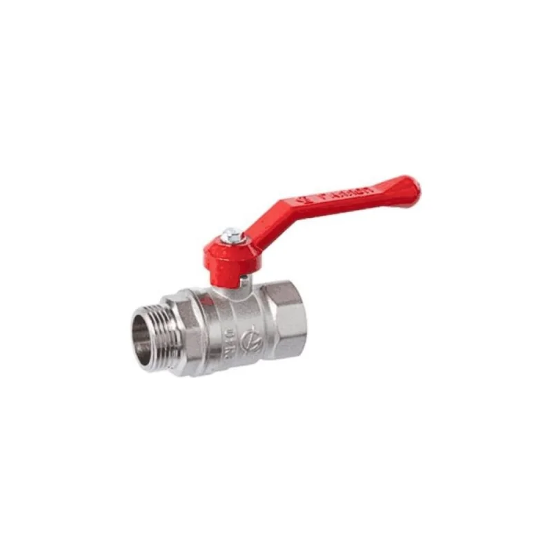 Кран шаровой ГАЛЛОП 3/4'' вн/нар рукоятка 11б27п1 Стандарт 221 никель PN40 550142