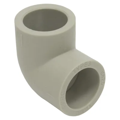 Угольник TEBO PPR 32, 90 градусов, серый 031033104