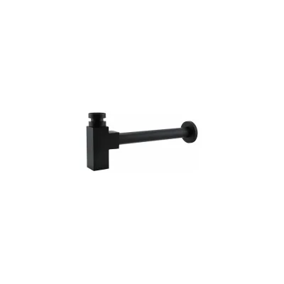 Сифон для раковины BELBAGNO черный BB-SMQ2-NERO
