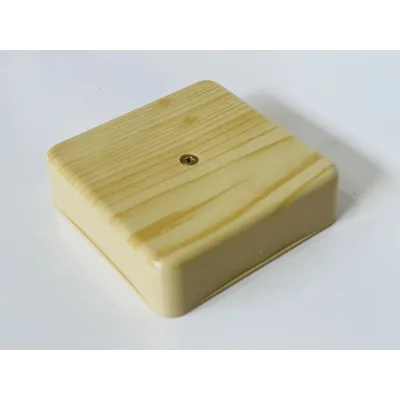 Коробка распределительная KOPOS о/п для кабельных каналов RK P 100x100x29мм, светлое дерево, IP 40 RK-P-100-29-HA