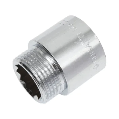Удлинитель Bugatti Вр/Нр, круглый, 1"x30, хром, арт.139C 01390057