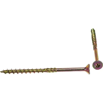 Саморез конструкционный INFIX потайной 6x80 желтый цинк TX 30 25 шт 5127719