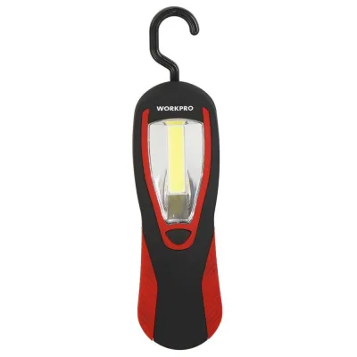 Фонарь рабочий светодиодный Workpro с подвесом, 2АА, 160LM WP352000