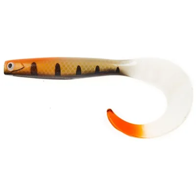 Твистеры Lucky John LJ 3D BBS Series KUBIRA FIRE TAIL 9.0in, 22.86, PG36, 1шт 140437-PG36