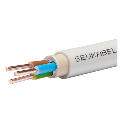 Кабель Севкабель NYM 3х2,5 мм 5 м 05524