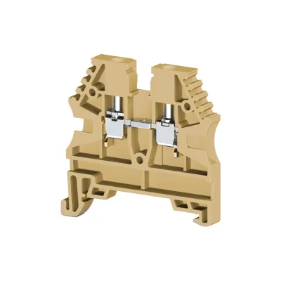 Клеммник на DIN-рейку Klemsan 2,5мм.кв., бежевый, AVK2,5(RP) 100 шт. 0.0.0.3.304129RP