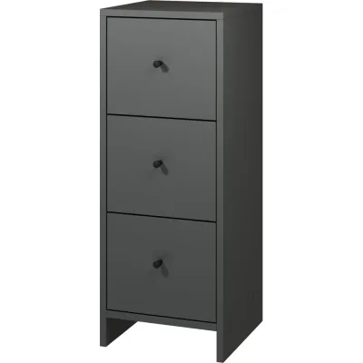 Комод Атмосфера 3Я-300 квадро, антрацит, МК 00-00024857