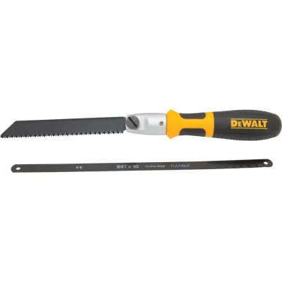 Ножовка по мультиматериалу Dewalt cо сменными полотнами 2 в 1 DWHT20542