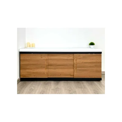 Экран под ванну ALAVANN МДФ Alt Black 1,5 дуб ALV1201002