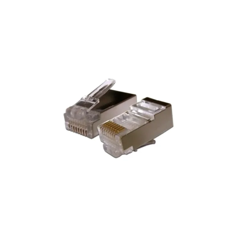 Коннектор Retic RJ-45 8p8c cat. 5e, экран. 100шт. CN-8P8C-C5E-S-TWCS/100