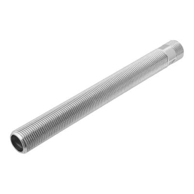 Сгон сантехнический MasterProf 1/2" латунный наружная резьба - 200 мм (хром) ИС.070684
