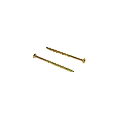 Конструкционный саморез по дереву HIMTEX желтый потайной NORM Torx 40 8x140 (100 шт.) fix 08140Fhc