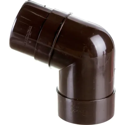 Колено DOCKE PREMIUM (72 градуса; шоколад) PVSB-1050