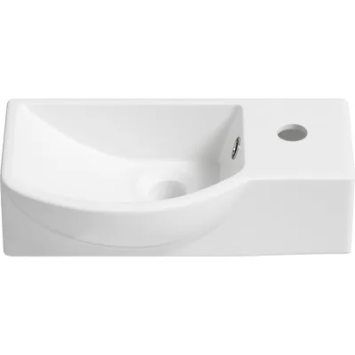Настенная или накладная раковина Lavinia Boho Bathroom Sink, рукомойник 41х23 см, с отверстием 33311029