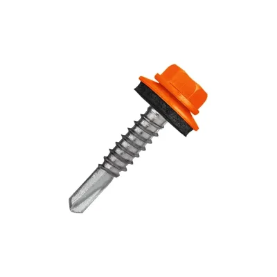 Кровельный саморез Rizzel 5,5x25 RAL 2004, сверло №3, 250 шт. 00000348129
