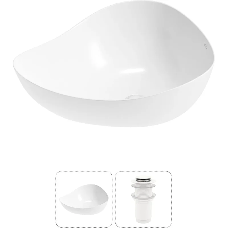 Набор Wellsee 2 в 1 Nexus Flex накладная раковина 51x39 см 20214022R