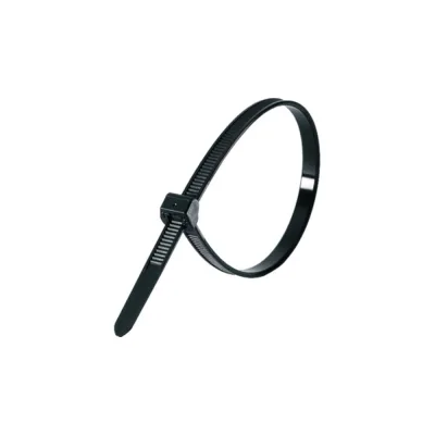 Нейлоновый хомут Smartbuy 4,8х400, черный 100 шт. SBE-CT-48-400-b