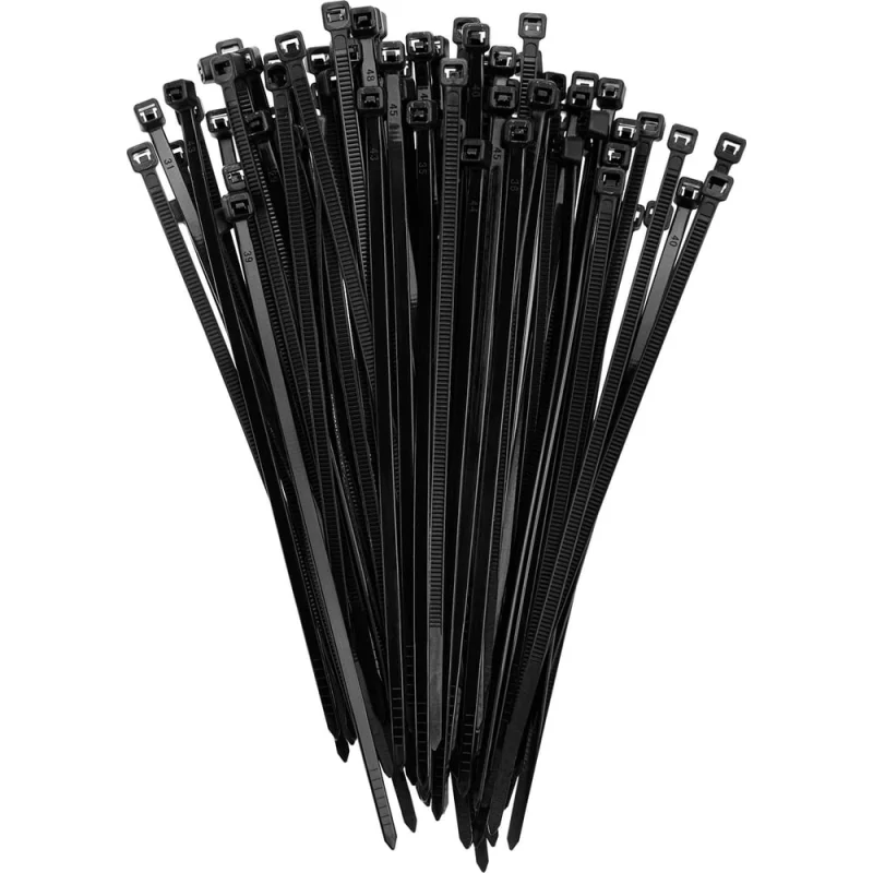 Хомут-стяжка MasterProf 3,6х150, черн, 100 шт. ЭТ.010075