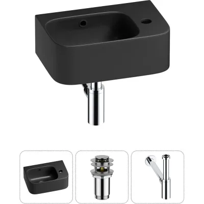 Комплект Wellsee 3 в 1 Lavinia Boho Bathroom Sink накладная/подвесная раковина 37x25 см 20216572R