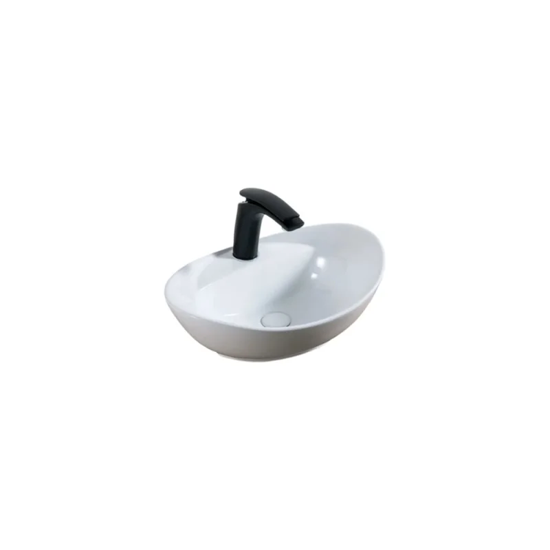 Раковина накладная Gid N9139 белая 41x33x14.5 51242