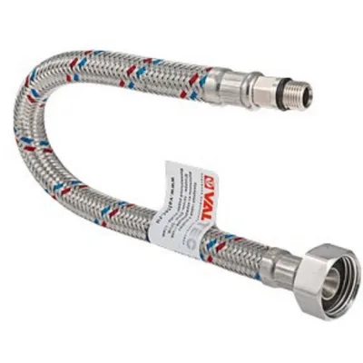 Подводка для воды (М10х18 мм; G1/2; 1.2 м; гайка-штуцер) Valtec VTf.003.IS.0418120