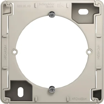 Коробка Systeme Electric Glossa Молочная для наружного монтажа SE GSL000900