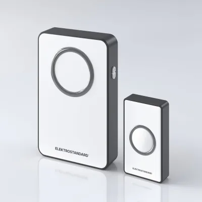 Электрический звонок Elektrostandard DBQ27M WL 38M IP20 бытовой дверной Белый Чёрный a055695