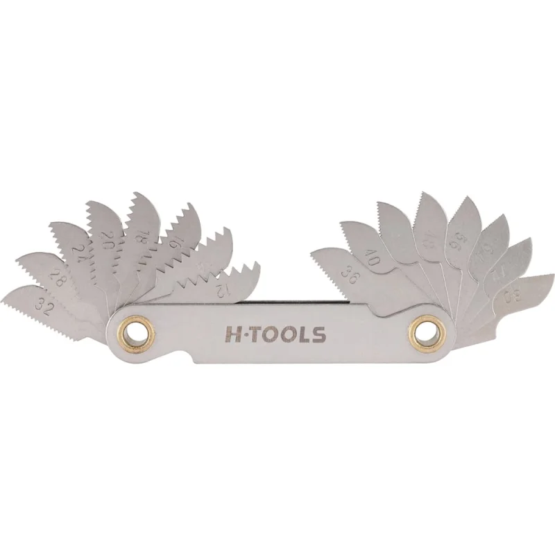 Резьбомер UNF H-Tools 12-80Tpi 16 шт 05001090