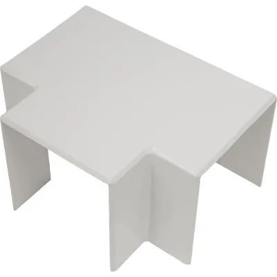 Тройник 60х60 белый, Gigant 76416-1GI