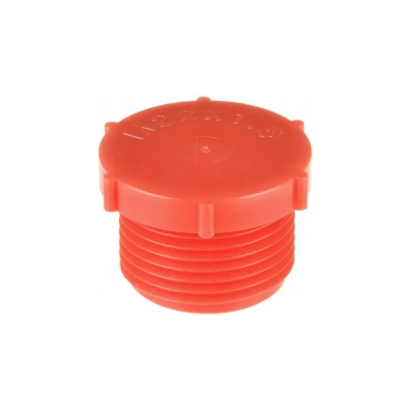 Защита внутренней резьбы Миниворкс M22x1.5, красный, 10 шт TFU22x1.5