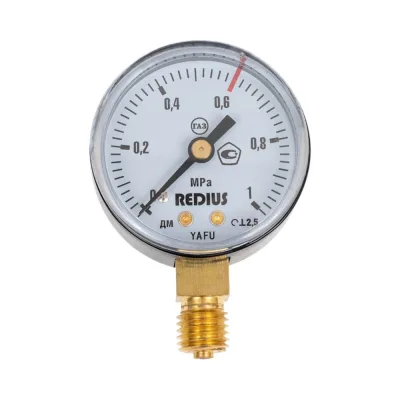 Манометр газовый Redius 1 МПа 102011-1