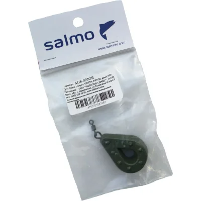 ΠΡΡΠ· Ρ Π²Π΅ΡΡΠ»ΡΠ³ΠΎΠΉ SALMO GRIPPA SWIVEL green 095Π³ SGS-095GR