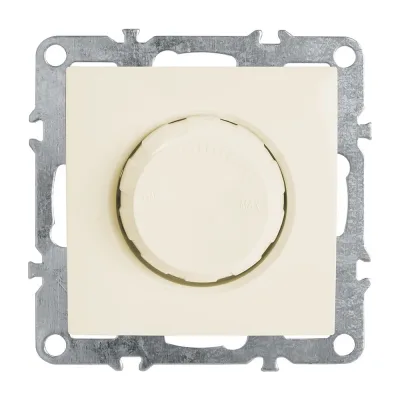 Диммирующий выключатель STEKKER механизм, PSW10-9106-02, 250В, 600W, серия Эрна, слоновая кость 39324