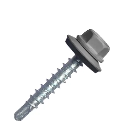 Кровельный саморез МЕТАЛЛСЕРВИС 4.8x29, RAL 7024, 200 шт. 1220551