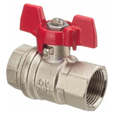 Шаровой кран Oventrop Optibal, полнопроходной, DN-15, 1/2", ВВ, PN 1076104