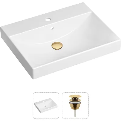 Врезная раковина для ванной, комплект 2 в 1 Lavinia Boho Bathroom Sink 21520893