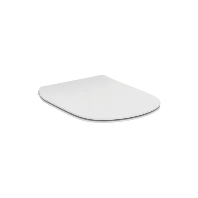 Тонкое сидение и крышка для унитазов Ideal Standard T3527V1 TESI Silk White Белый шёлк 00059296