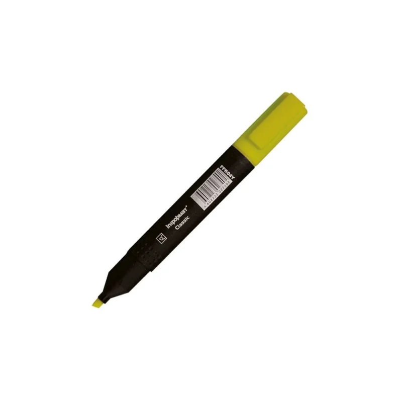 Текстовый маркер INFORMAT CLASSIC 1-5 мм желтый скошенный FFK04Y