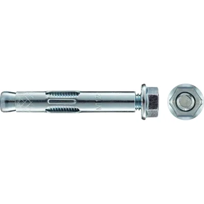 Анкерный болт с гайкой Tecfi AW ZN 12x75, 15 шт. 147618
