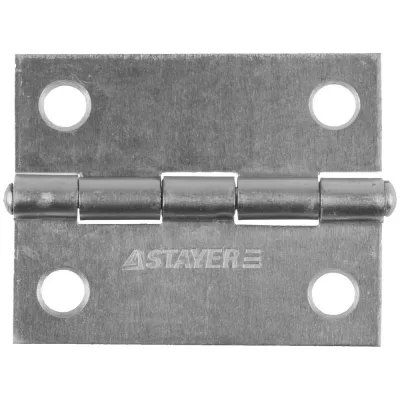Универсальная дверная петля STAYER Master цвет белый цинк 50 мм 37611-50-1