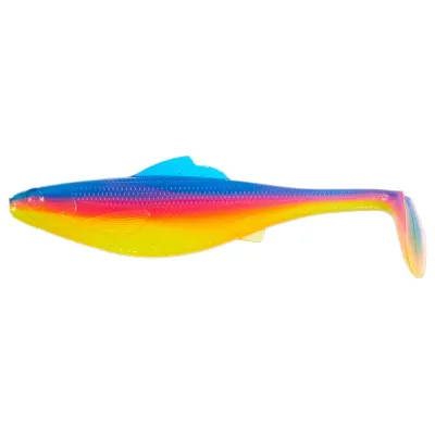 Съедобные искусственные виброхвосты LUCKY JOHN LJ Pro Series ROACH PADDLE TAIL 3.5in, цвет G04, 6шт. 140180-G04