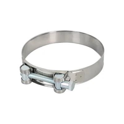Силовой хомут из нержавеющей стали KRAFT W2, 122-130 мм, уп. 5 шт. KT 880535