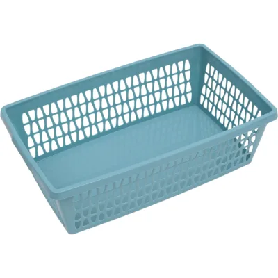 Корзина для хранения Martika Велетта 34x21x10 см, бирюзовая С713БИР