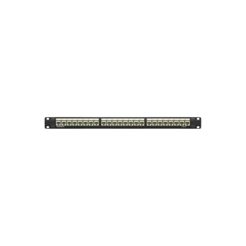 ΠΠ°ΡΡ-ΠΏΠ°Π½Π΅Π»Ρ DKC 19",1u,cat6Π°, 24 ΠΌΠΎΠ΄ΡΠ»Ρ rj45, Π½Π΅ΡΠΊΡΠ°Π½ΠΈΡΠΎΠ²Π°Π½Π½Π°Ρ RN6APPU24