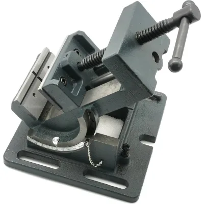 Тиски станочные BESTELLI 100мм сверлильные, наклоняемые, серия QKD AC01100195