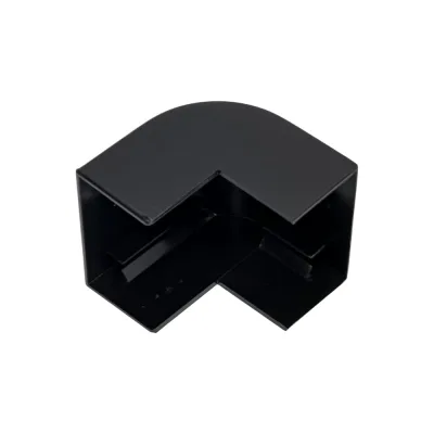 Внешний угол Рувинил для РКК 40x25 черный уп 20 шт УВШ-40х25-Ч