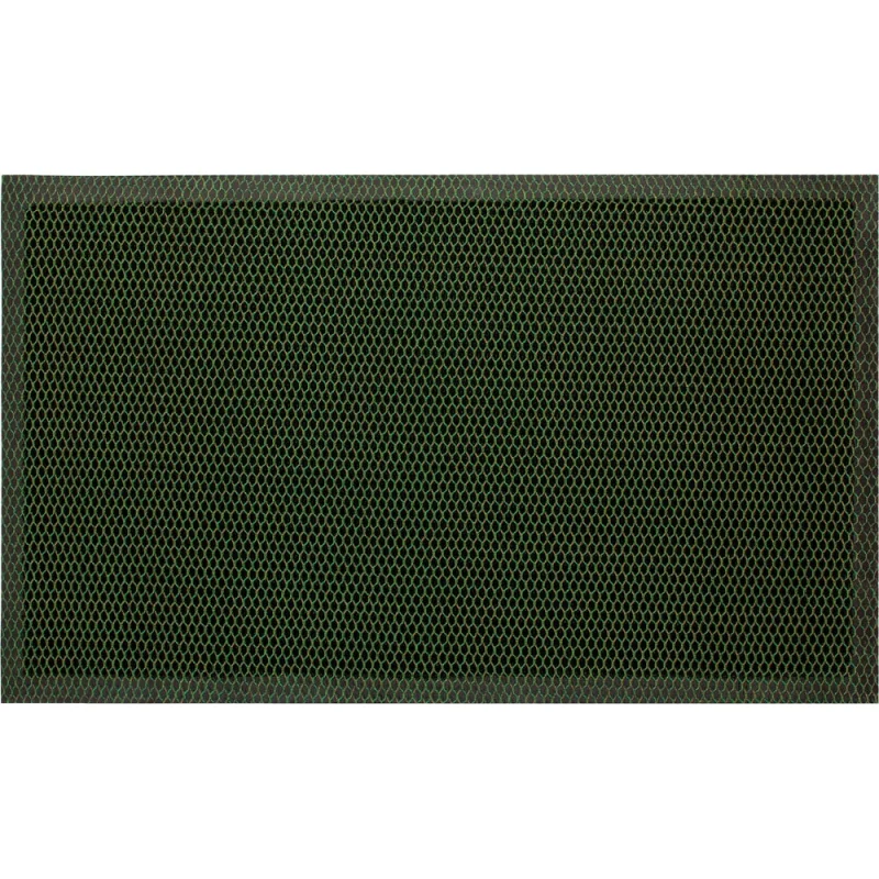 Напольный коврик ComeForte Mesh Mat 40x60 см зелено-золотой MM-04