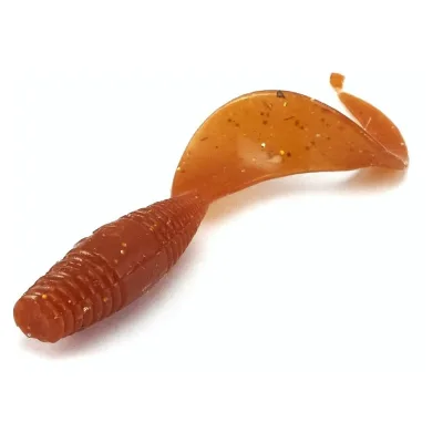 Съедобные искусственные твистеры LUCKY JOHN LJ Pro Series J.I.B TAIL 1.5in, цвет PA39, 15шт. 140121-PA39