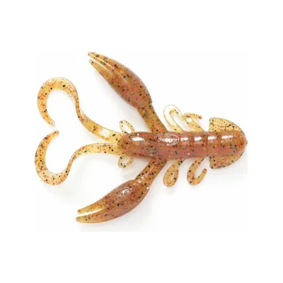 Съедобные искусственные твистеры LUCKY JOHN LJ Pro Series ROCK CRAW 2.8in, цвет PA03, 6шт. 140117-PA03